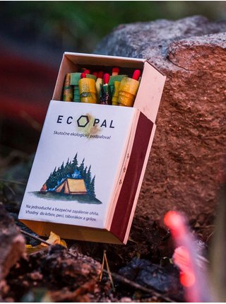 Ekologický přírodní podpalovač Včelobal Ecopal, 15 ks