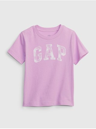 Růžové klučičí tričko s logem GAP