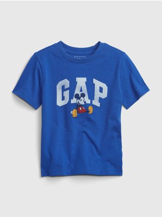 Modré klučičí tričko GAP & Disney Mickey GAP