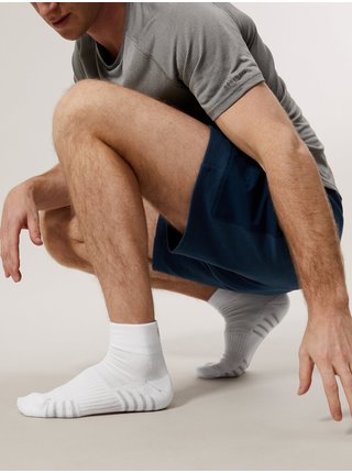 5 párů sportovních ponožek Marks & Spencer bílá