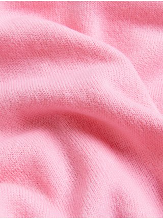 Mimořádně měkký svetr ke krku Marks & Spencer růžová