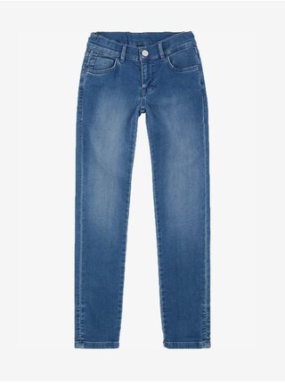 Modré klučičí džínové kalhoty O'Neill LB 5-POCKET JOG DENIM PANTS 