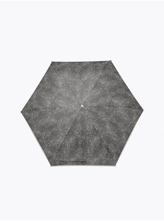 Puntíkovaný pevný deštník Marks & Spencer černá