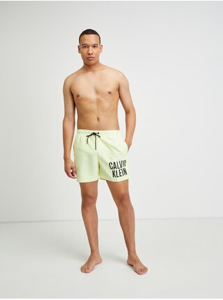 Světle žluté pánské plavky Calvin Klein Underwear