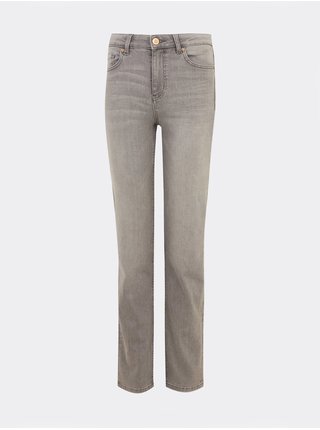 Džíny Sienna se strečem a rovnými nohavicemi Marks & Spencer šedá