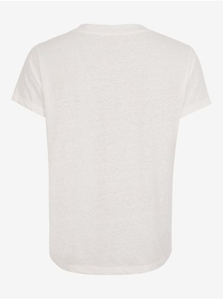 Biele dámske tričko O'Neill LW ESSENTIALS V-NECK T-SHIRT