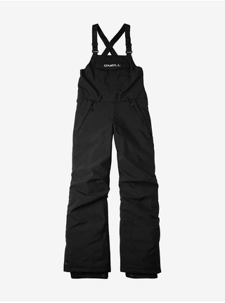 Černé klučičí snowboardové/lyžařské kalhoty O'Neill BIB SNOW PANTS 