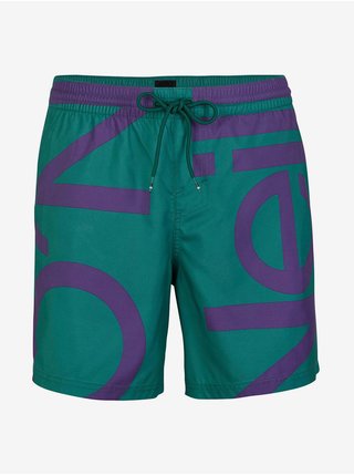 Nohavice a kraťasy pre mužov O'Neill - zelená, fialová