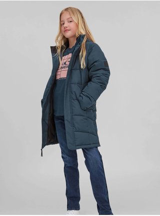 Tmavomodrý dievčenský zimný kabát O'Neill CONTROL JACKET