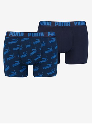 Sada dvou párů pánských boxerek v tmavě modré barvě Puma