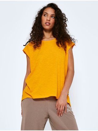Topy a tričká pre ženy Noisy May - oranžová