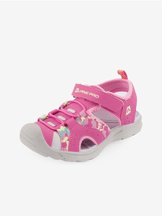 Růžové holčičí sandály ALPINE PRO Lysso 