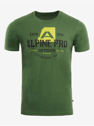 Zelené pánské tričko ALPINE PRO LESAW