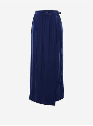 Tmavě modrá dámská maxi sukně Alpine Pro LARCA 