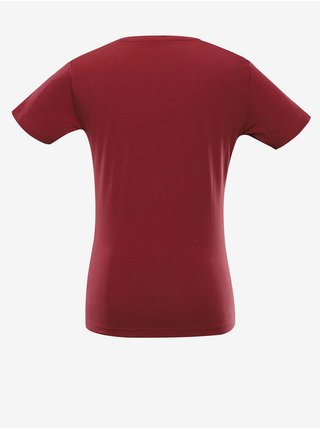 Dámské bavlněné triko ALPINE PRO CEDRIKA 2 červená