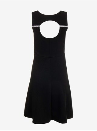 Černé dámská šaty ALPINE PRO MOPRA