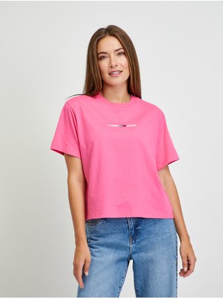 Ružové dámske tričko Tommy Jeans