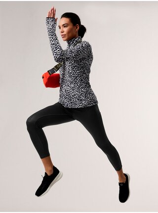 Sportovní 7/8 legíny s vysokým pasem Go Move Marks & Spencer černá