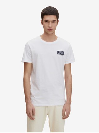 Bílé pánské tričko Tom Tailor Denim