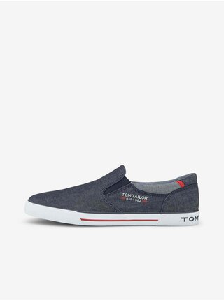Tmavomodré pánske slip on Tom Tailor