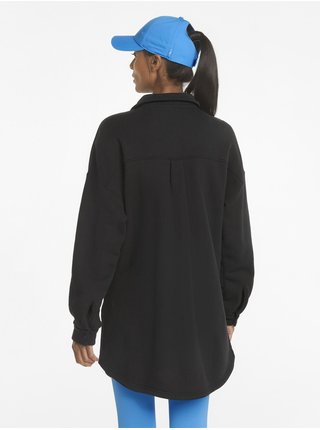 Černá dámská lehká košilová bunda Puma Infuse Fashion