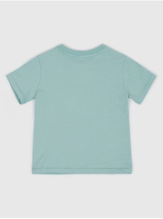 Světle modré dětské tričko GAP  