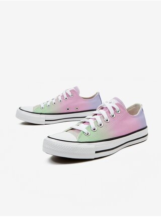 Zeleno-růžové dámské tenisky Converse Gradient Heat