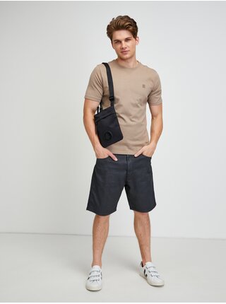 Černá pánská malá crossbody taška Versace Jeans Couture V-emblem