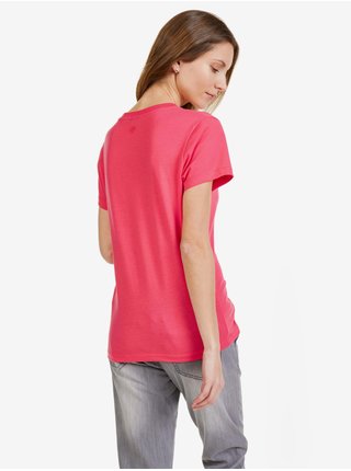 Tmavě růžové dámské tričko SAM 73 Claudia
