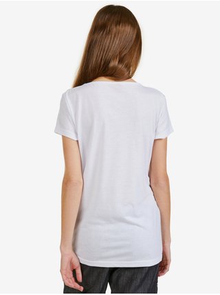 Bílé dámské tričko s potiskem SAM 73 Ilda