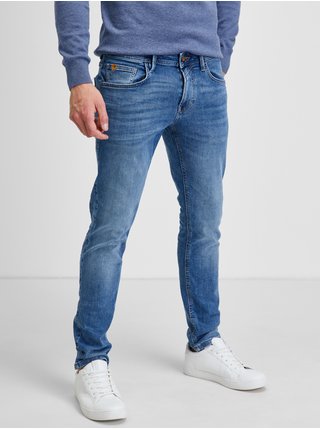 Modré pánské skinny fit džíny Tom Tailor Denim
