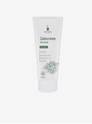 Přírodní zubní pasta bez fluoru Bioturm (75 ml) 