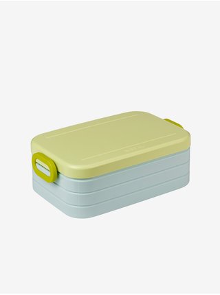 Žluto-modrý jídelní box Mepal Bento
