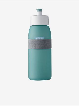 Modrá sportovní lahev Mepal Ellipse Nordic Green 500 ml