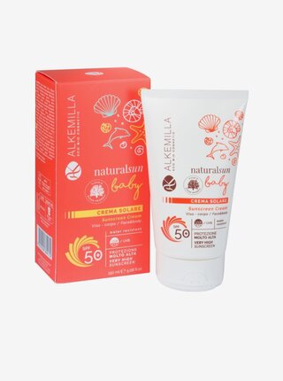Dětský opalovací krém s ochranným faktorem SPF 50 Alkemilla Eco Bio Cosmetics (150 ml)