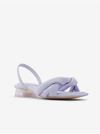 Světle fialové dámské sandály na podpatku ALDO Buttercupp