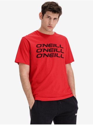 Červené pánské tričko O'Neill Triple Stack