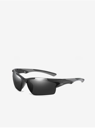 Černé sportovní sluneční brýle VeyRey Gosta 