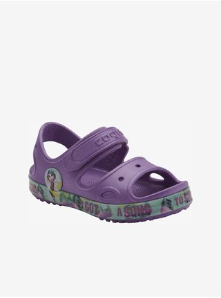 Fialové dievčenské sandále Coqui Yogi