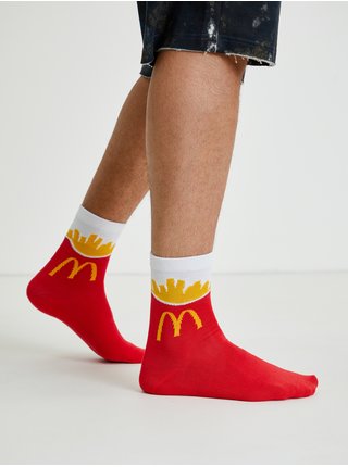 Červené ponožky McDonald's Fries