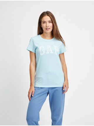 Svetlomodré dámske tričko s logom GAP