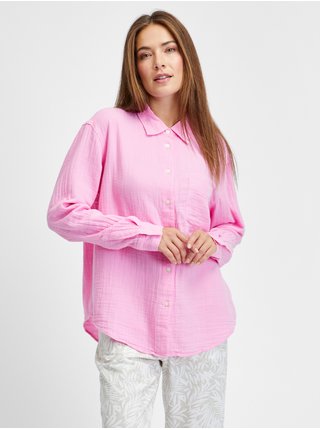 Ružová dámská košeľa GAP