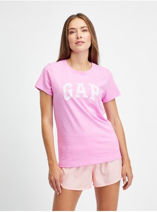 Růžové dámské tričko GAP 