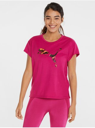 Topy a trička pre ženy Puma - tmavoružová