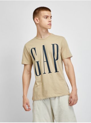 Béžové pánské tričko GAP 