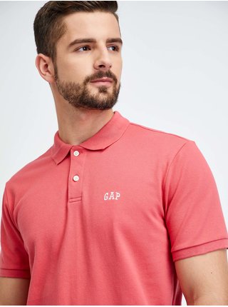 Červené pánské polo tričko GAP 