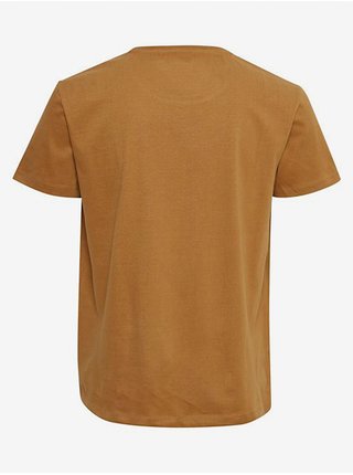 Hnedé tričko s krátkym rukávom Blend