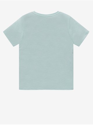 Svetlomodré chlapčenské melírované tričko Tom Tailor