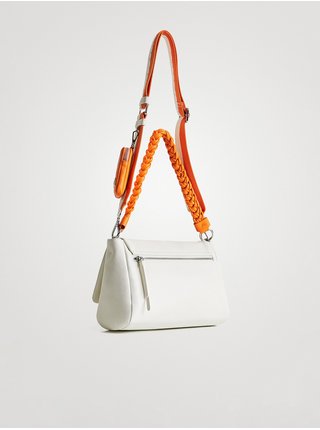 Oranžovo-bílá dámská malá kabelka Desigual Copenhague