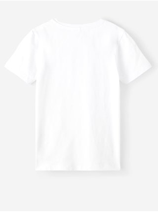 Biele chlapčenské tričko name it Frame Fortnite